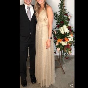 Gold Formal Dress